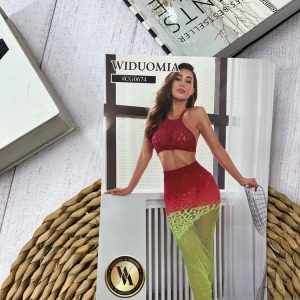 بادی اب رنگی دامنی نیم تنه دامن کد 0674