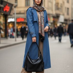 کیف مینیمال و شل دوشی زنانه