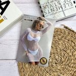 بادی فیشنتی دامنی سفید 8794