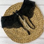 شورت فانتزی فاق باز مرواریدی virgo کد 1342