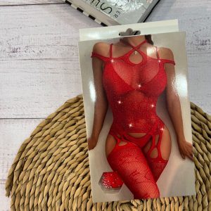 فول بادی نگین دار قرمز
